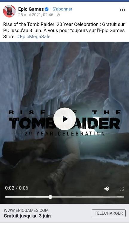 Rumor Epic Games Store Akan Gratiskan Rise Of The Tomb Raider Pekan Depan 