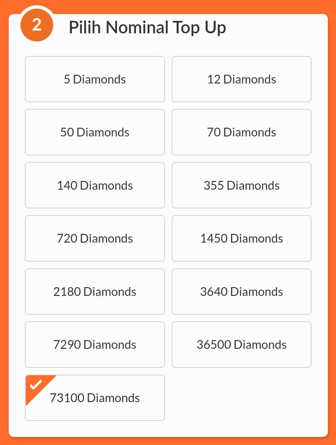Cara Top Up Diamond Free Fire Terbaru 2021 Nominal