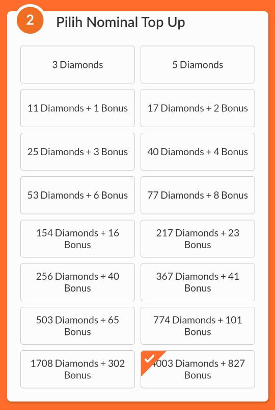 Cara Top Up Diamond Mobile Legends Terbaru 2021 Nominal