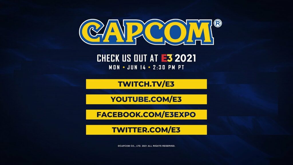 Jadwal Dan Waktu Mulai Capcom Di E3 2021