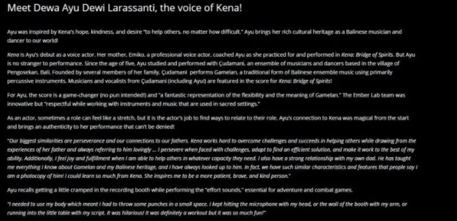 Karakter Utama Kena Bridge Of Spirits Diisi Oleh Voice Actor Asal Indonesia 