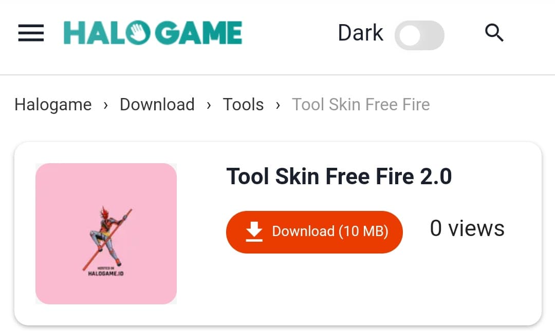 Tool Skin Free Fire Terbaru 2022 Download