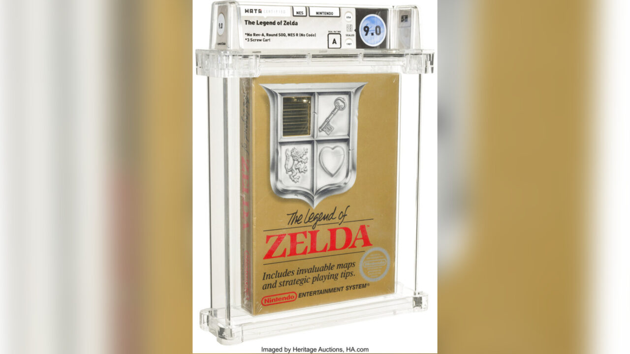 Game Legend Of Zelda Tahun 1987 Masih Segel Terjual 12,5 Miliar Rupiah Halogame