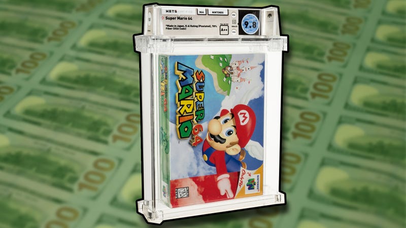 Salinan Game Super Mario 64 Masih Tersegel Terjual 22 Miliar Rupiah