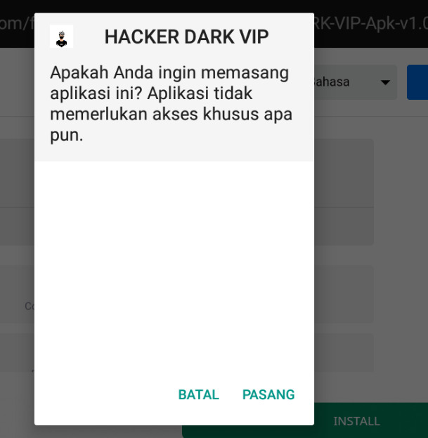 Hacker Dark Vip Mod Apk Free Fire (ff) Install