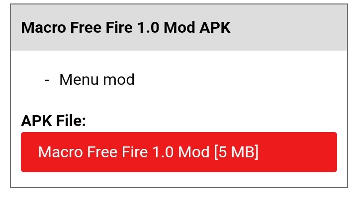 Download Macro Free Fire Apk Terbaru 2022 Install