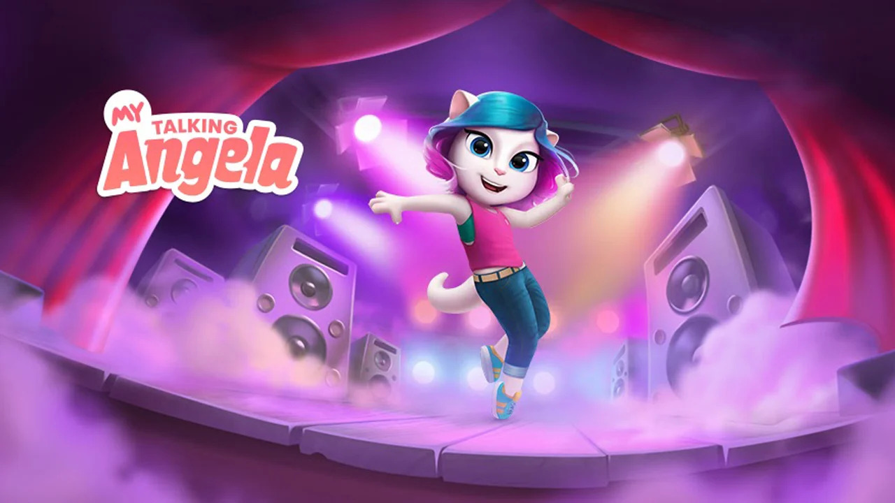 Download My Talking Angela Mod Apk Terbaru 2022! Halogame