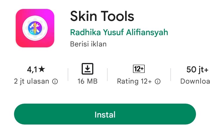 Download Skin Tools Apk Terbaru 2022! Install