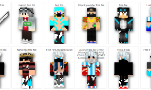 Download Skin Minecraft Free Fire (ff) Terbaru 2023! - Halogame