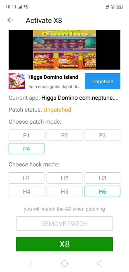 Download X8 Speeder Apk Higgs Domino Terbaru 2023 Fitur
