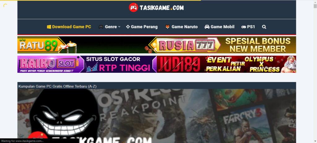 15+ Situs Download Game Pc Bajakan Terbaru 2023 - Tasikgame