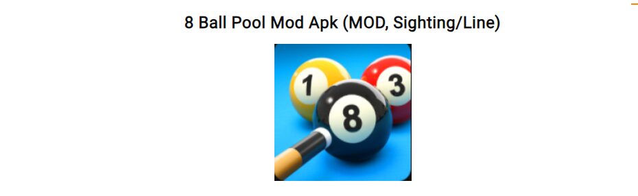 8 Ball Pool Mod Apk Garis Panjang 5.14.68 Terbaru! 