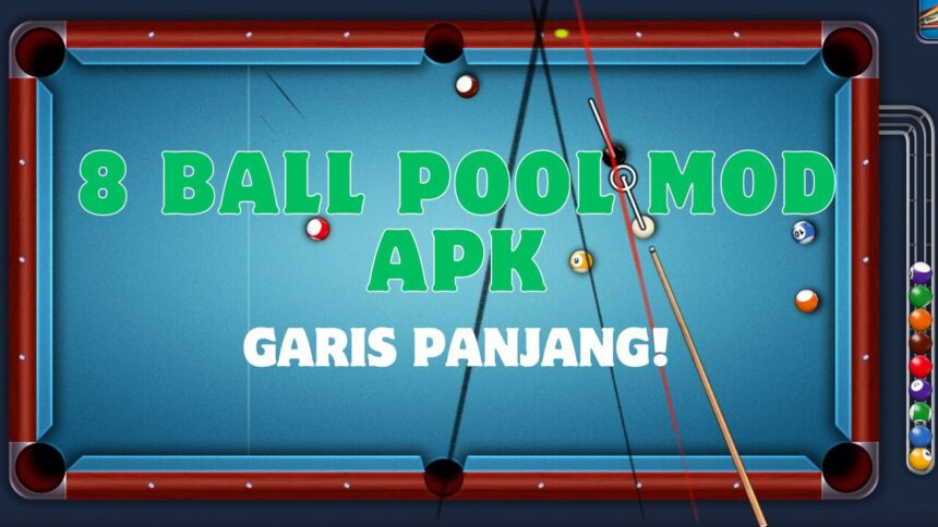 8 Ball Pool Mod Apk Garis Panjang 5.14.68 Terbaru!  Halogame